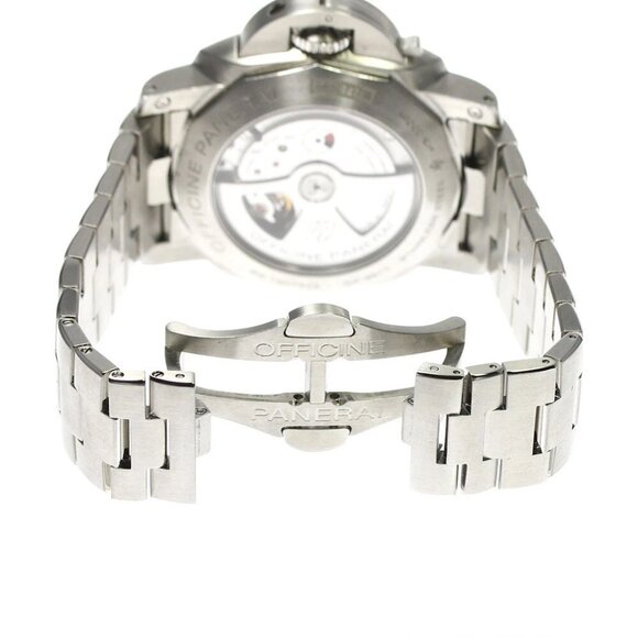 PANERAI Luminor 1950 3 Days GMT black Dial Automatic Men's Watch - Picture 5 of 7